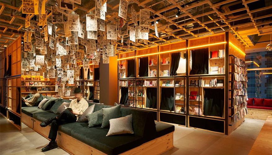 Books and beds